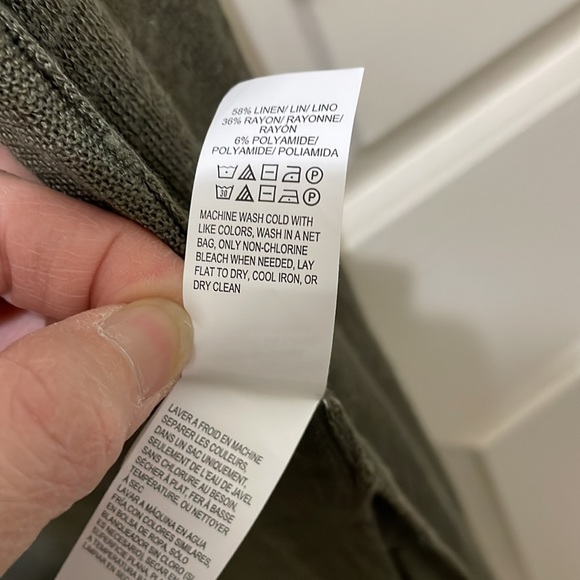 Lucky Brand full length green cardigan (sz s) - Picture 8 of 10